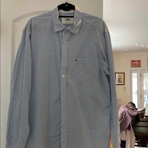 Men’s button down Lacoste shirt